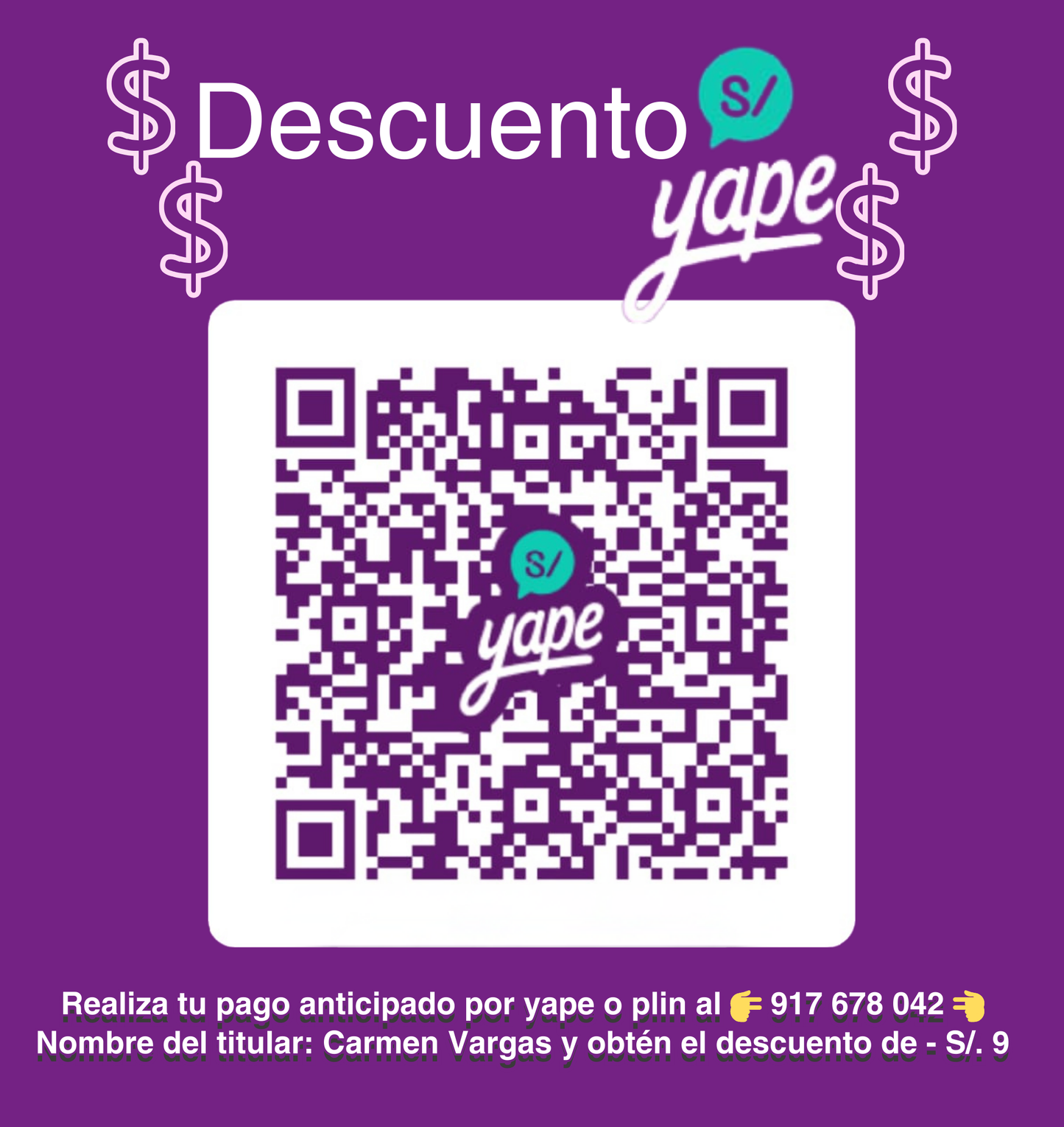 DESCUENTO YAPE